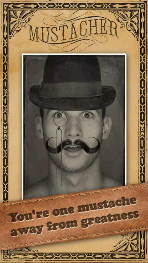 Screenshot di Mustacher Pro