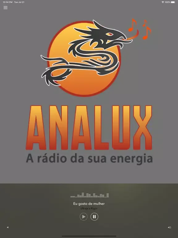 Analux Webradio iPad  Ekran Görüntüleri