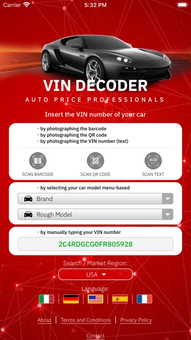 VIN Decoder APP應用截圖