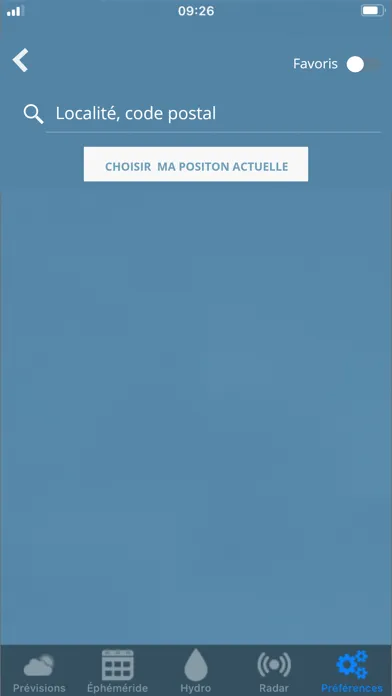 Tangkapan layar AgriMeteo - Ma meteo agricole