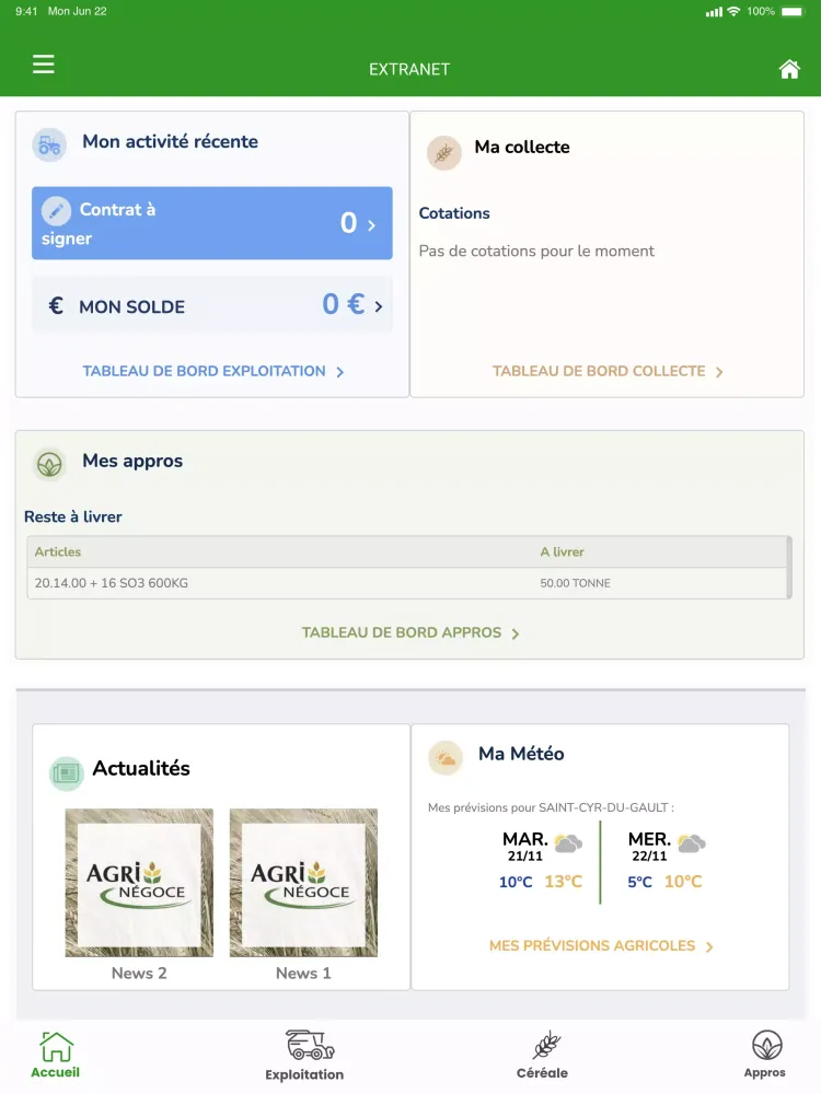 AGRI-NEGOCE应用截图