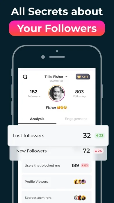Followers Insights tracker Ekran Görüntüleri