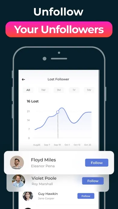 Followers Insights tracker Ekran Görüntüleri