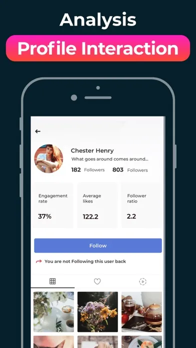 Followers Insights tracker Ekran Görüntüleri