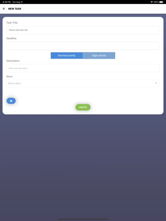 Checklist - analyso iPad  Screenshots