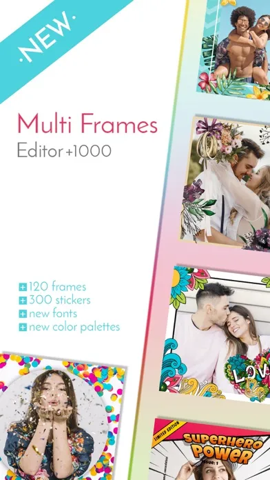 Square Fit Multi Photo Frames Screenshots