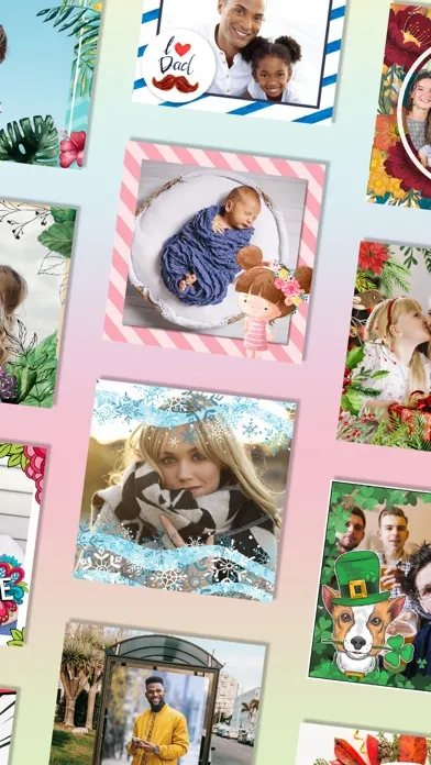 Square Fit Multi Photo Frames Screenshots