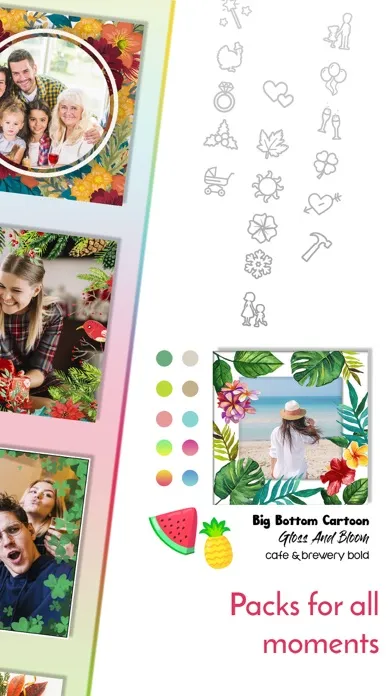 Square Fit Multi Photo Frames Screenshots