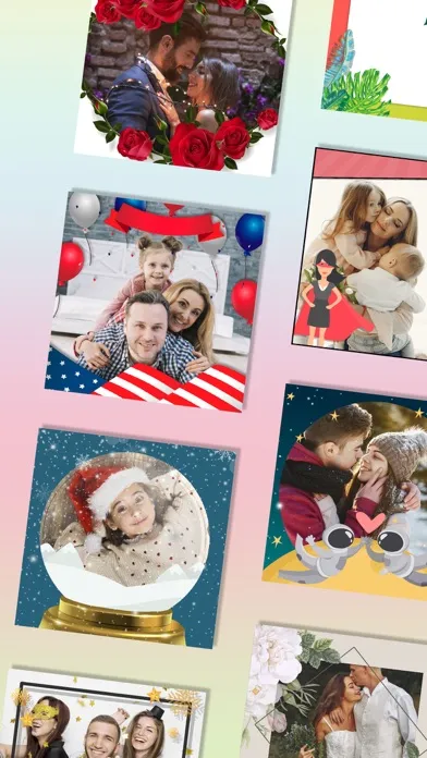 Square Fit Multi Photo Frames Screenshots