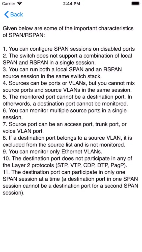 Exam Simulator For CCNP Switch应用截图