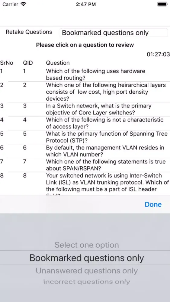 Exam Simulator For CCNP Switch应用截图