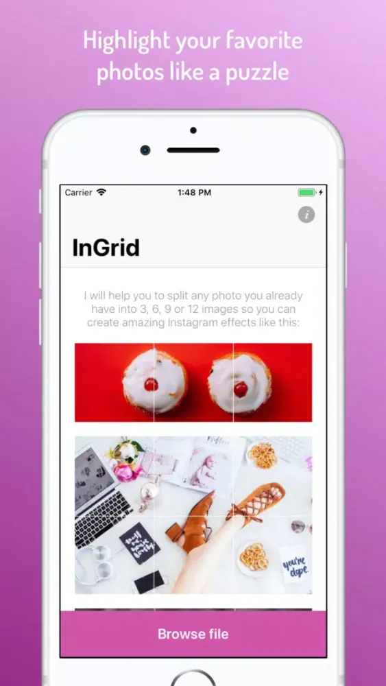 InGrid for Instagram Ekran Görüntüleri