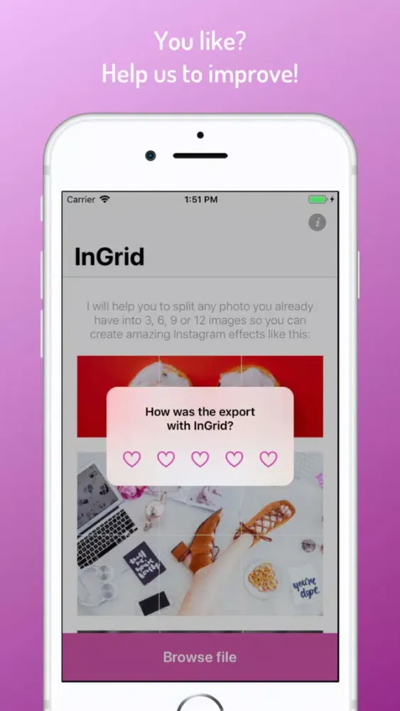 InGrid for Instagram Ekran Görüntüleri