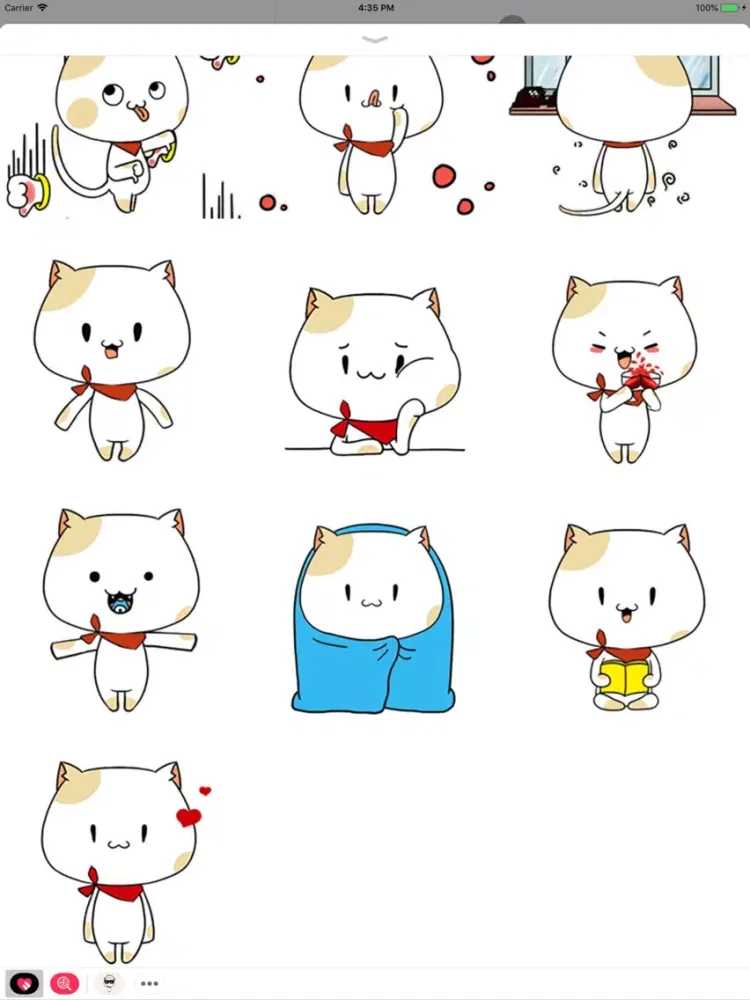 Zrzuty ekranu Cool Cat Animated Stickers iPad 