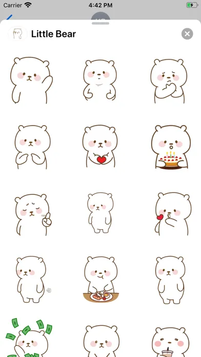 Capturas de tela do Little Bear Animated