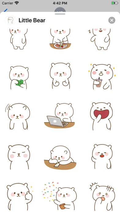 Capturas de tela do Little Bear Animated