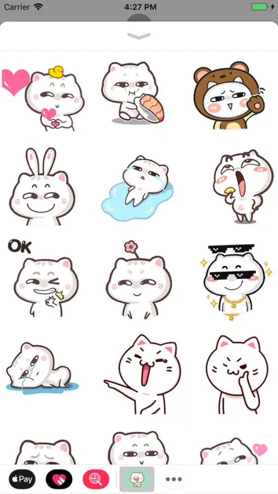 تصاویر Luna Cat Animated Stickers