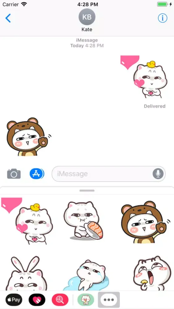 تصاویر Luna Cat Animated Stickers