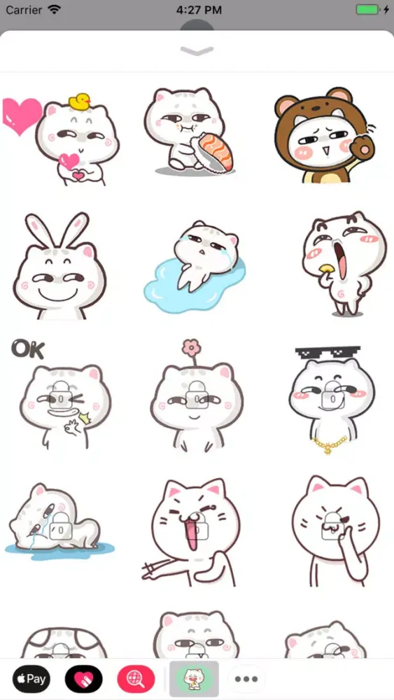 تصاویر Luna Cat Animated Stickers