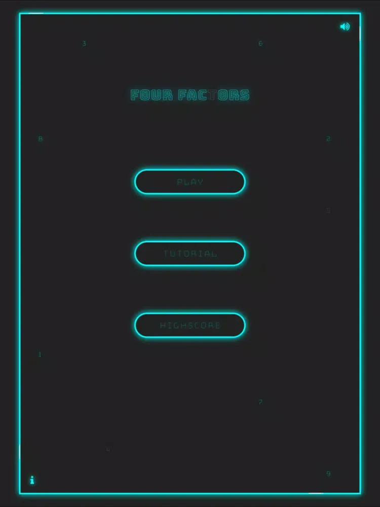 Four Factors iPad  Screenshots