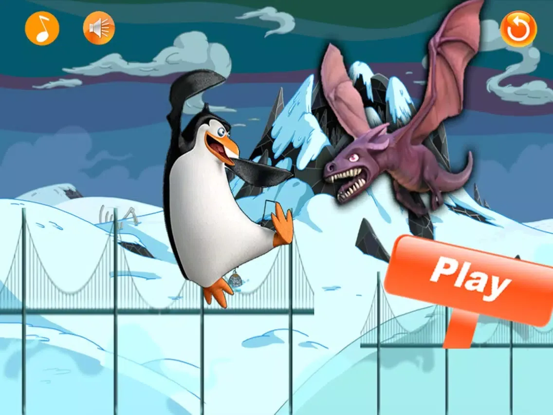 Penguine Lone Runner iPad 應用截圖