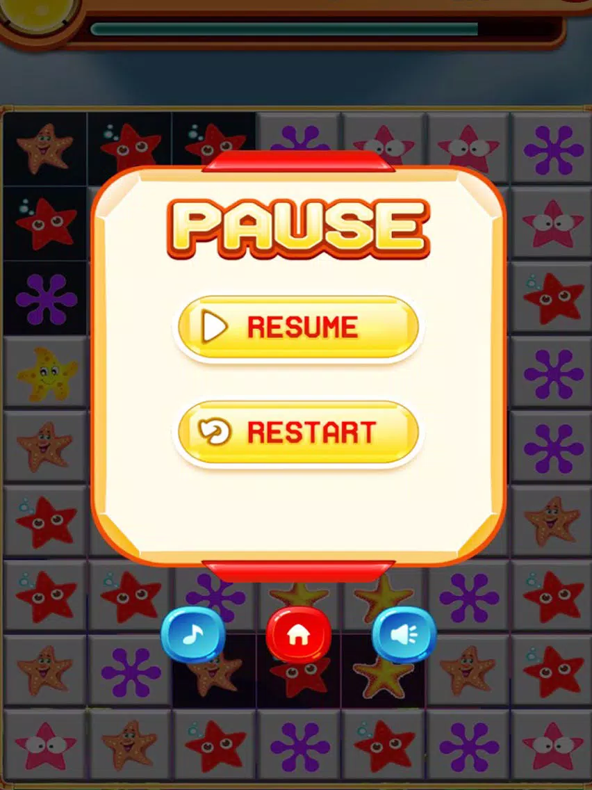 Star Fish Match 3 iPad  Screenshots