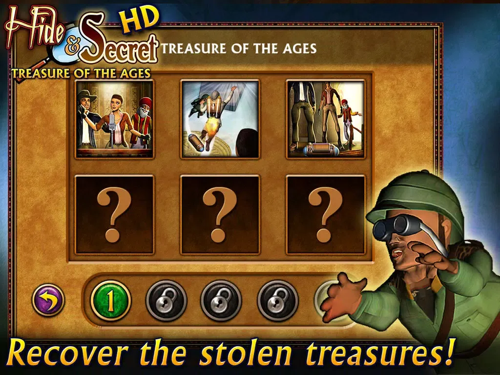 Hide & Secret: Treasure of the Ages HD iPad  스크린샷