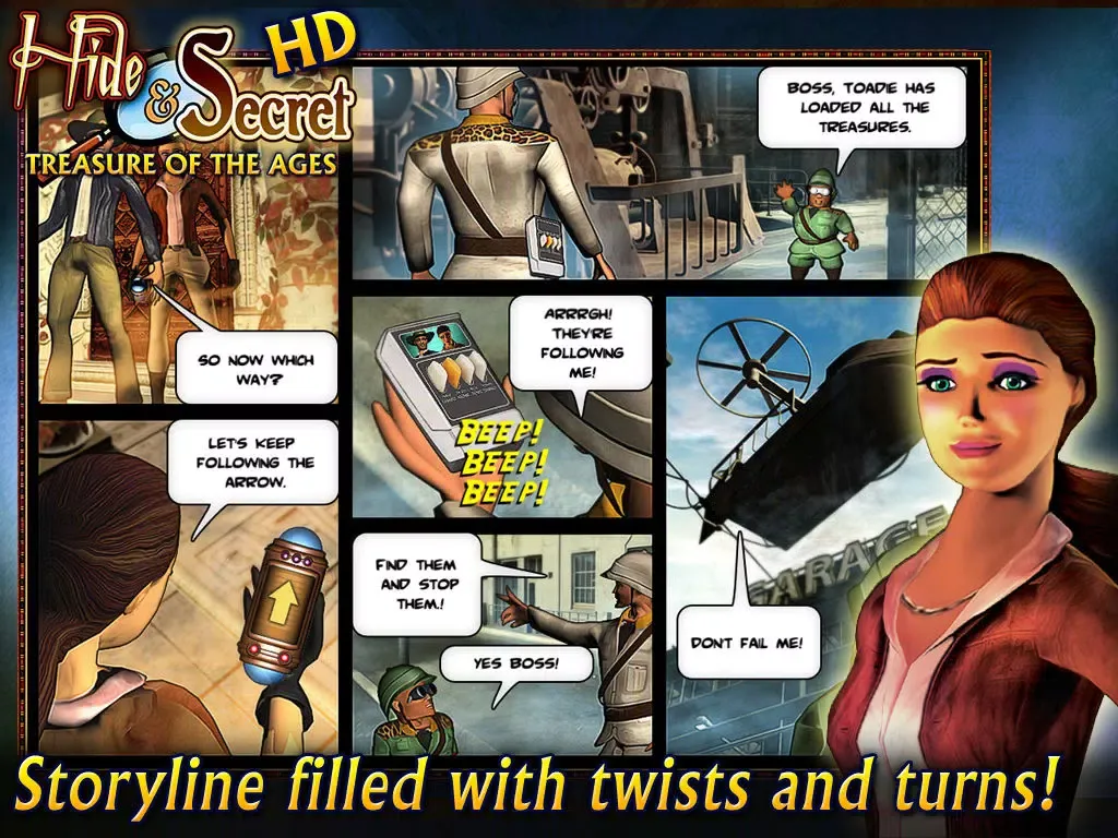 Hide & Secret: Treasure of the Ages HD iPad  스크린샷