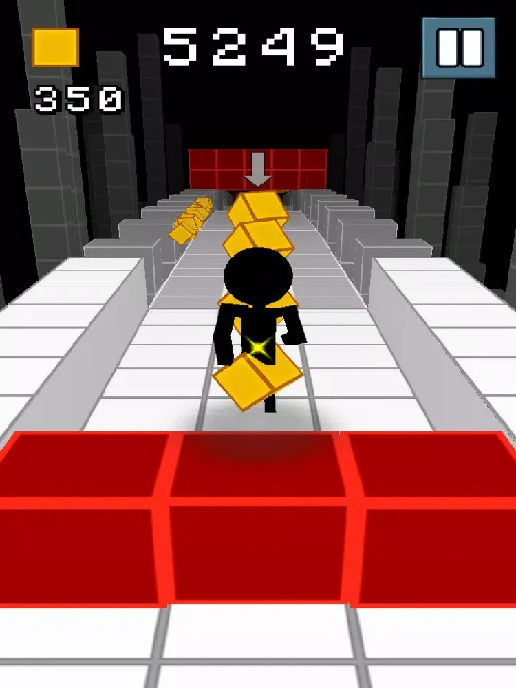 Zrzuty ekranu Amazing Stickman Freddy’s Night Line Runner iPad 