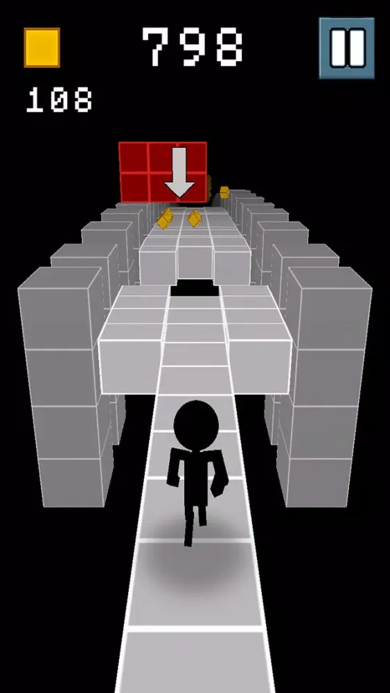 Zrzuty ekranu Amazing Stickman Freddy’s Night Line Runner