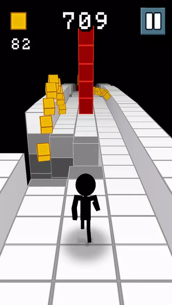 Zrzuty ekranu Amazing Stickman Freddy’s Night Line Runner