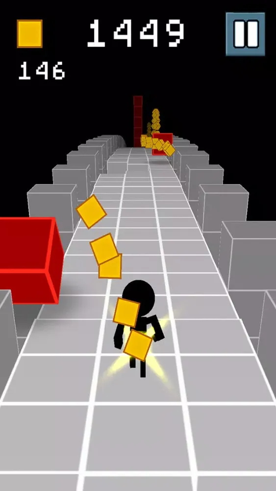 Zrzuty ekranu Amazing Stickman Freddy’s Night Line Runner