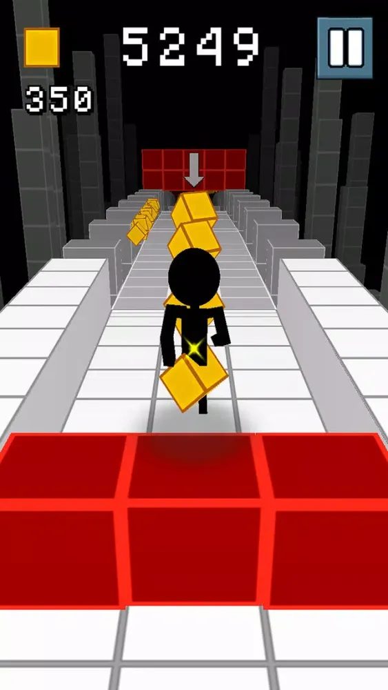 Zrzuty ekranu Amazing Stickman Freddy’s Night Line Runner
