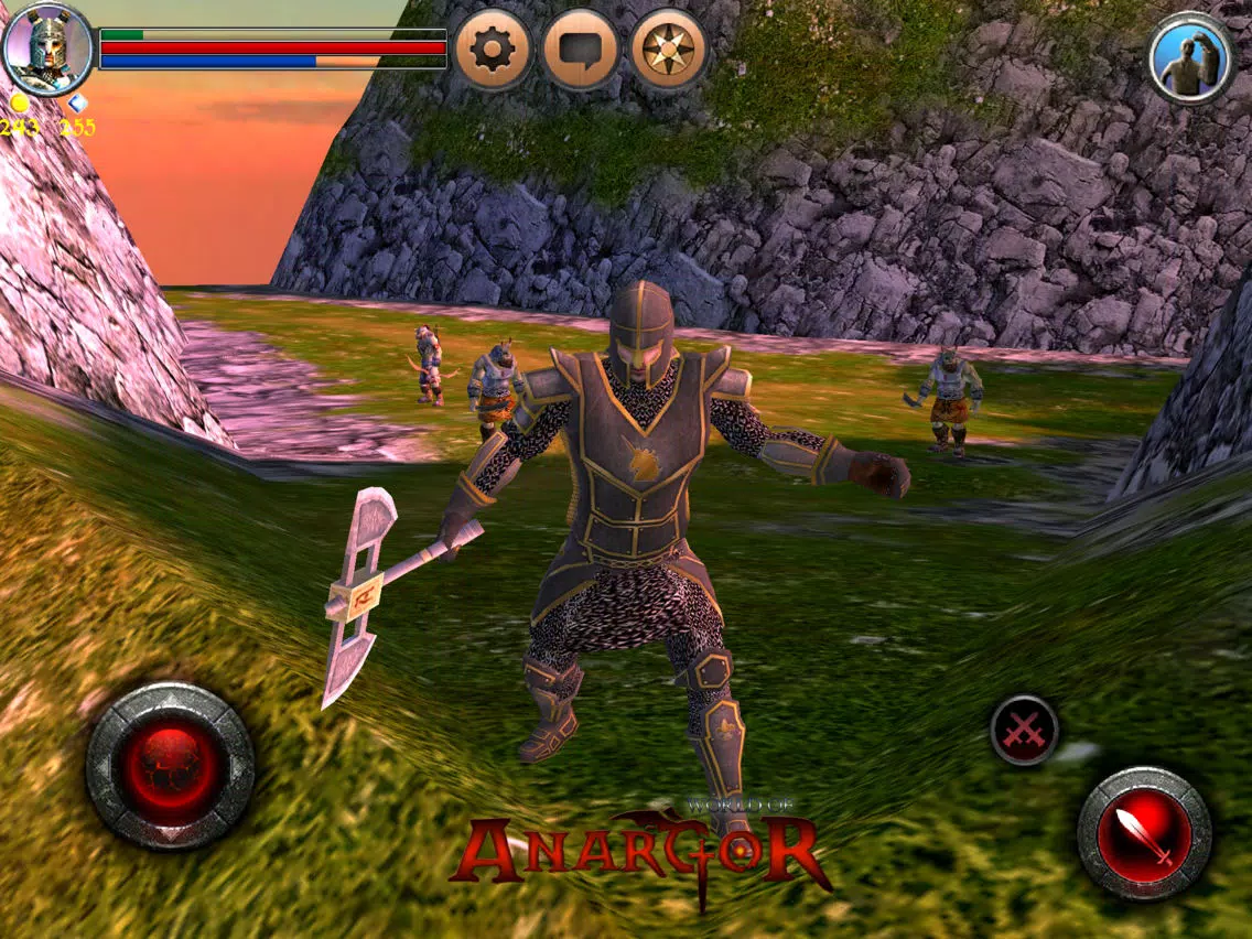 صور World of Anargor - Free 3D RPG iPad 