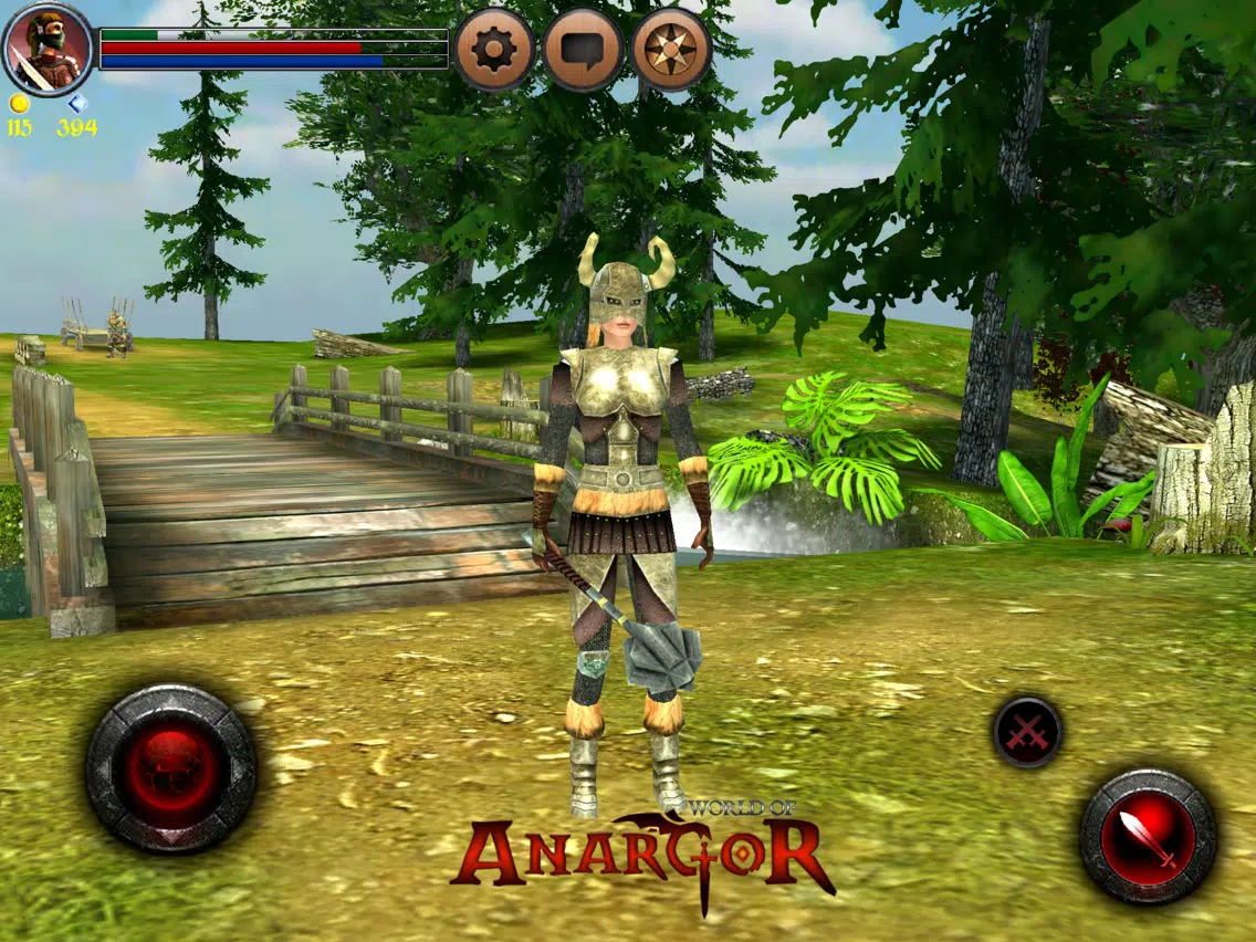 صور World of Anargor - Free 3D RPG iPad 