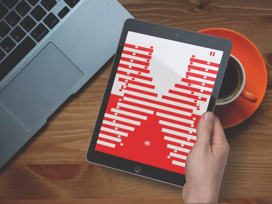 ภาพหน้าจอของ The Opposite iPad 