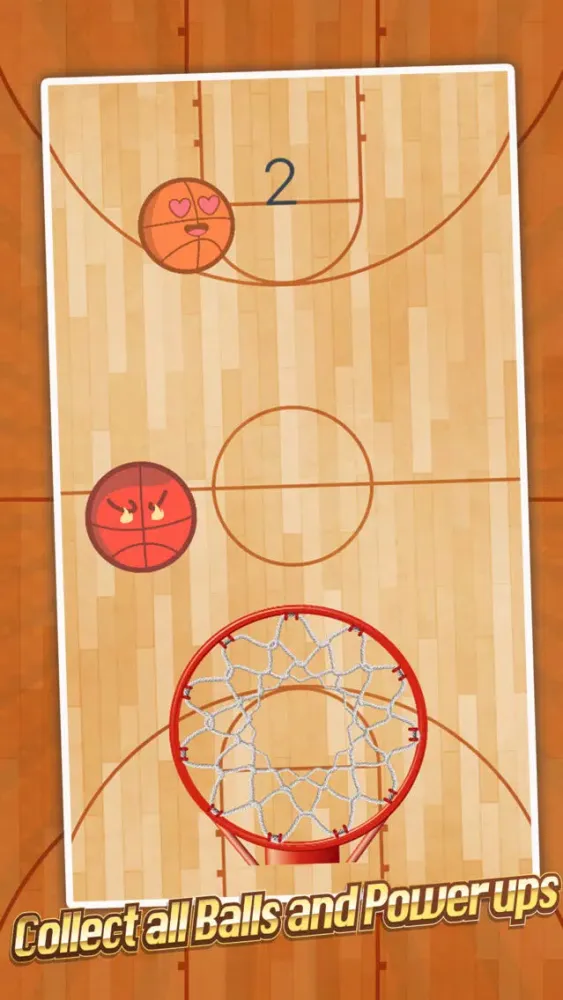 Zrzuty ekranu Flappy Crazy Basketball