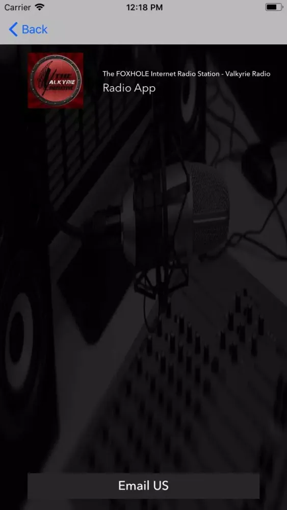ภาพหน้าจอของ The FOXHOLE - Valkyrie Radio