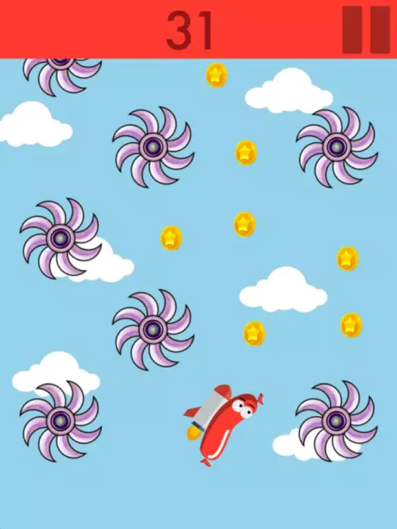 Скриншоты Rocket Sasage Run iPad 