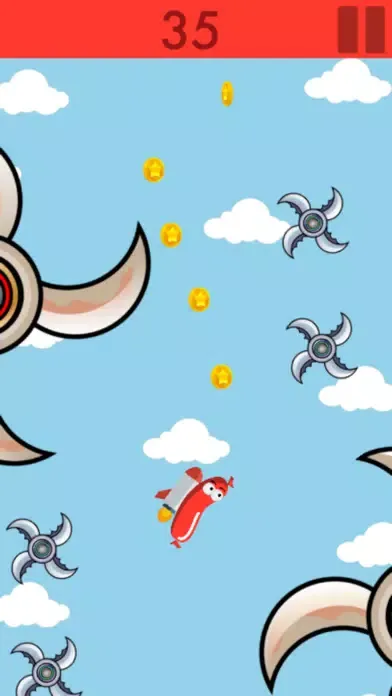 Скриншоты Rocket Sasage Run