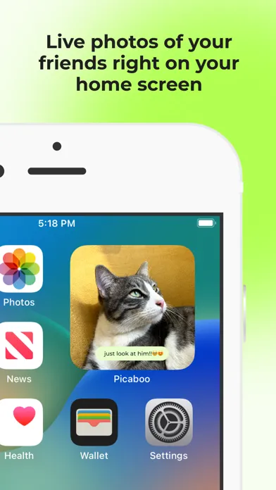 Скриншоты Picaboo: Widget for Friends