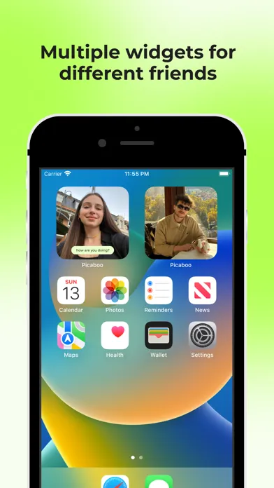 Скриншоты Picaboo: Widget for Friends