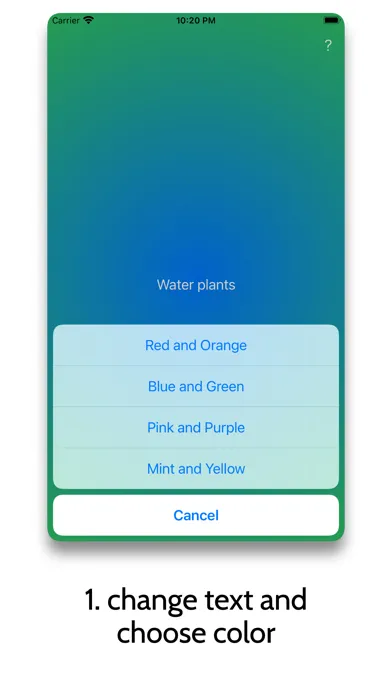 RemindU: Lockscreen Memo Screenshots