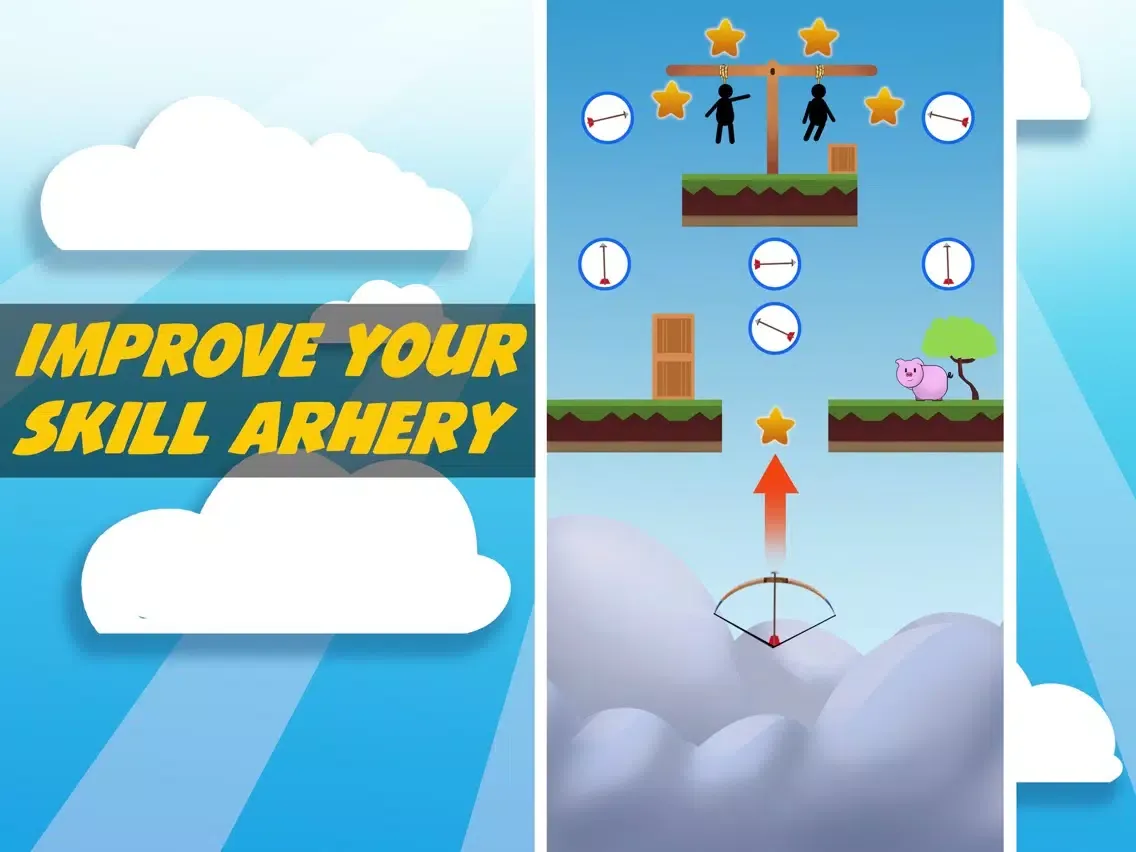تصاویر Arrow hunting gallows stickman iPad 
