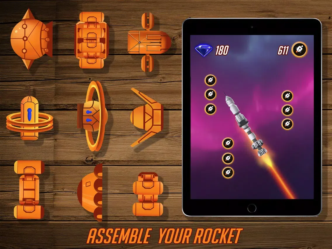 Cross the Space Frontier iPad  스크린샷
