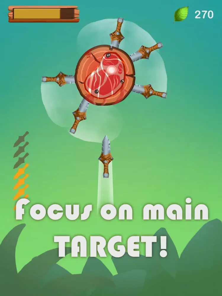 صور Throw knife : hit to target iPad 