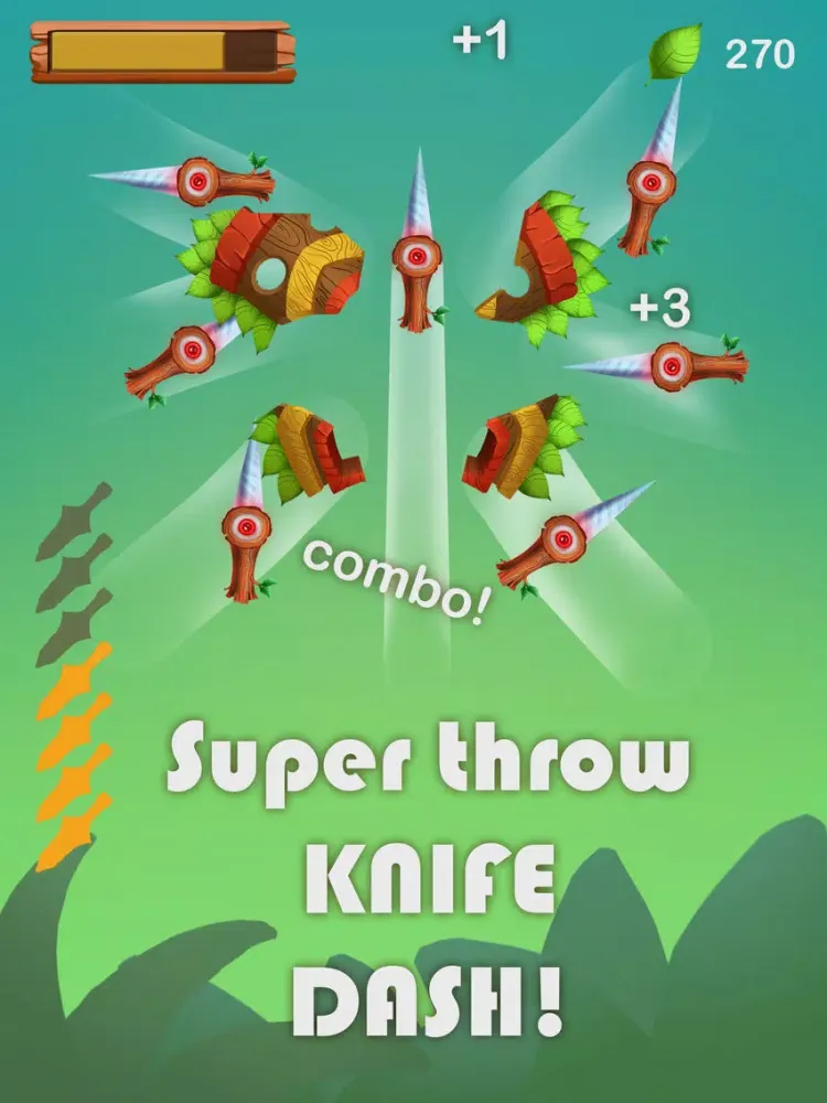 صور Throw knife : hit to target iPad 