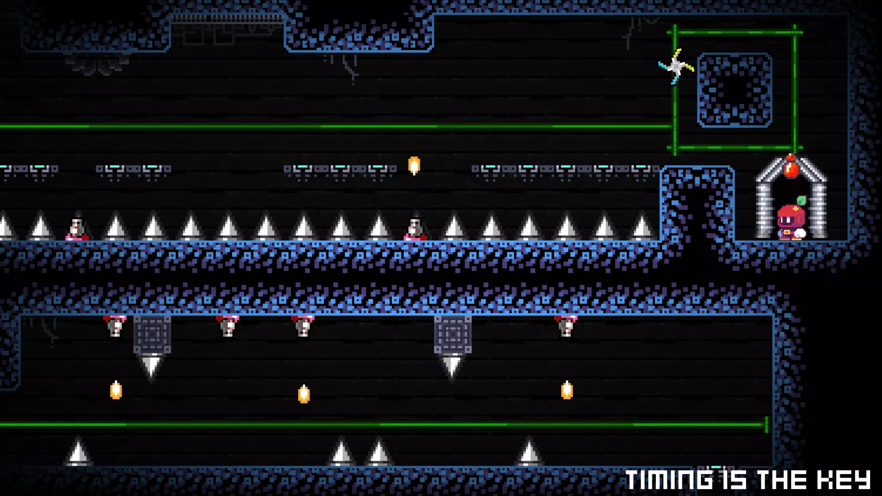 Tangkapan skrin Blu Escape