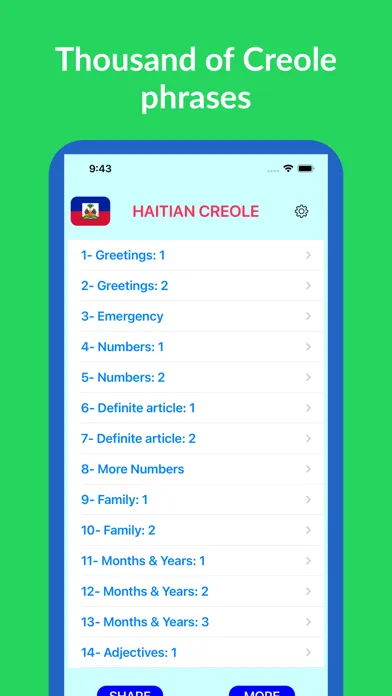 Haitian Creole with Lengweezee স্ক্রিনশট