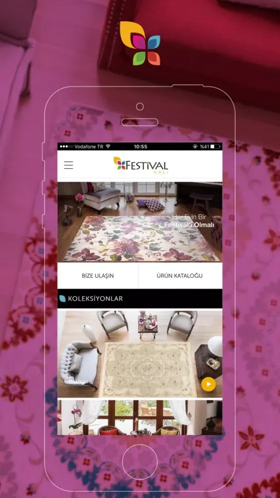 Tangkapan layar Festival Halı